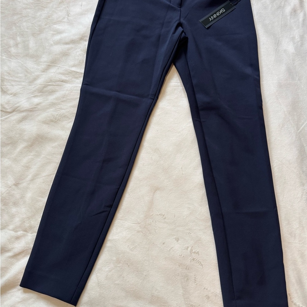 Express Navy Skinny Pants